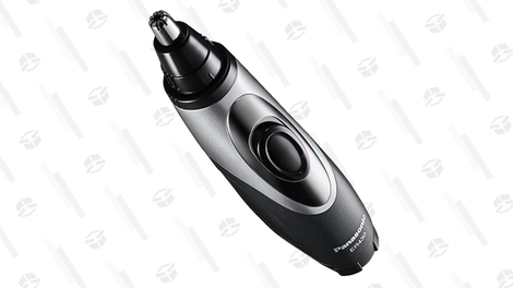 Panasonic Ear & Nose Hair Trimmer with Vacuum | $10 | Amazon | Clip the $3 coupon